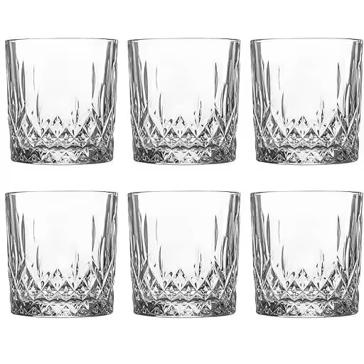 ARTEHOME Set 6 Vasos Cristal Clásico ,330 ml - 1