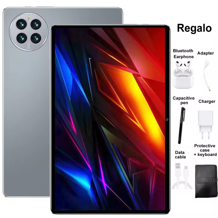 Tablet Android 2025, 14 Núcleos,Versión Global, Nueva Red, 20000mAh,16GB + 1TB, 10,1 Pulgadas, Android 13,0, Wifi - 1
