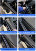 Limpia Pantalla De Coche Universal Herramienta De Limpieza Para Ventanas Y Puertas Con Cuchilla De Limpieza De Niebla De Agua Para Automóvil Y Hogar - details 1