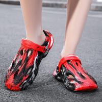 Sandalias De Verano Para Hombre Y Mujer Con Patrón De Camuflaje Plataforma Exterior Zapatillas De Playa Suaves EVA Para Interior Casa Sandalias De Tacón Plano Estilo Casual - details 32