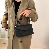 Bolso Pequeño Cuadrado Para Mujer Estilo Retro Versátil Gran Capacidad Casual Moda Minimalista Bolso De Mano Cruzado De PU - details 5