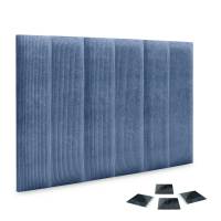 DHOME Juego de Paneles Tapizados en Pana Pack Autoadhesivos para Pared Acústicos Absorbentes Protección Segunda Gama de Colores - details 8