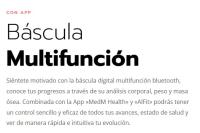 Báscula Digital Inteligente Longfit Care – Bioimpedancia, Bluetooth y Cristal Templado - details 2