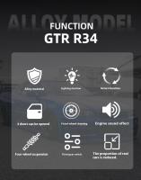 Modelo De Coche De Escala 1:24 GTR-R34 En Aleación Con Efectos De Sonido Auténticos Juguete Coleccionable De Alta Calidad Para Niños Y Adultos - details 1