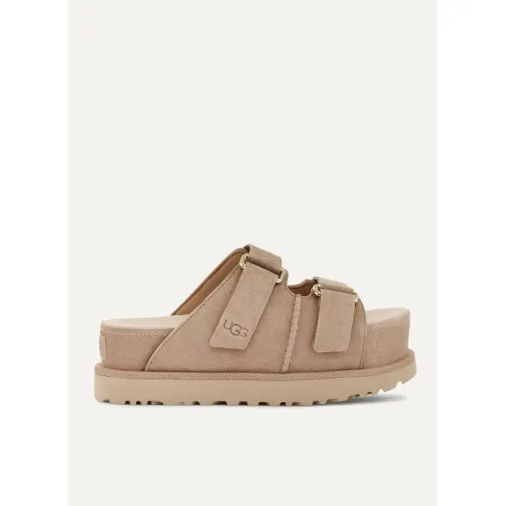 Sandalia Ugg Goldenstar Hi Slide beige - 1