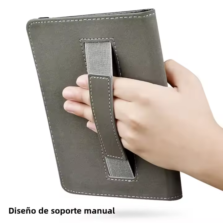 Funda Protectora Universal Para Lectora De Libros Electrónicos De 6 Pulgadas Con Correa En Mano Cubierta De Cuero Totalmente Protectora Para Kindle 10/11th Paperwhite 1/2/3/4 - 1