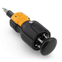 TOUGHBUILT TB-H5-MR-30 Set De Destornilladores Multifuncional Con Mango Bi-Material Y 9 Piezas Incluye Phillips Y Other Material De Acero Aluminio - details 4