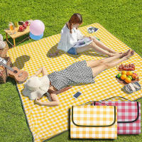 Manta De Picnic Portátil Para Exteriores Resistente Al Agua Y Al Desgaste Manta De Playa Gruesa Para Camping Y Viajes - details 0
