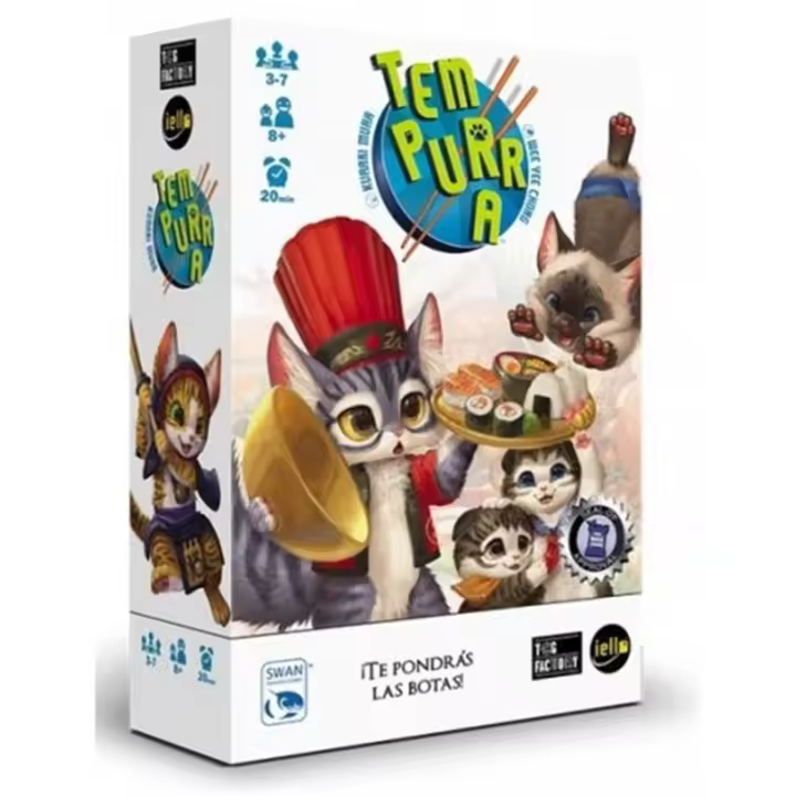 Tempurra  Familiar Español  juego de mesa - 1