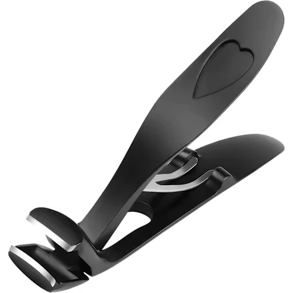 Cortauñas en ángulo para personas mayores, Cortauñas ergonómicas para uñas gruesas, Regalo de cortaúñas de acero inoxidable - 1