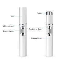 Máquina Facial De Luz Azul Para Eliminación De Acné Y Arrugas Láser Pen Herramienta De Cuidado Facial Blanqueamiento De Textura Mantenimiento De Ojos Morados Belleza Facial - details 3