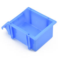 Caja De Almacenamiento Stackable De Herramientas 1 Pieza Estante Modular Para Garage Organizador De Componentes De Plástico - details 2