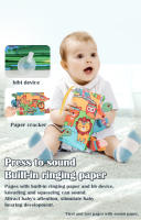 Libro De Tela Para Bebés 0-36 Meses Juguete De Aprendizaje Temprano Sensación Táctil Interactivo Para Padres E Hijos Regalo Para Niños Pequeños - details 5