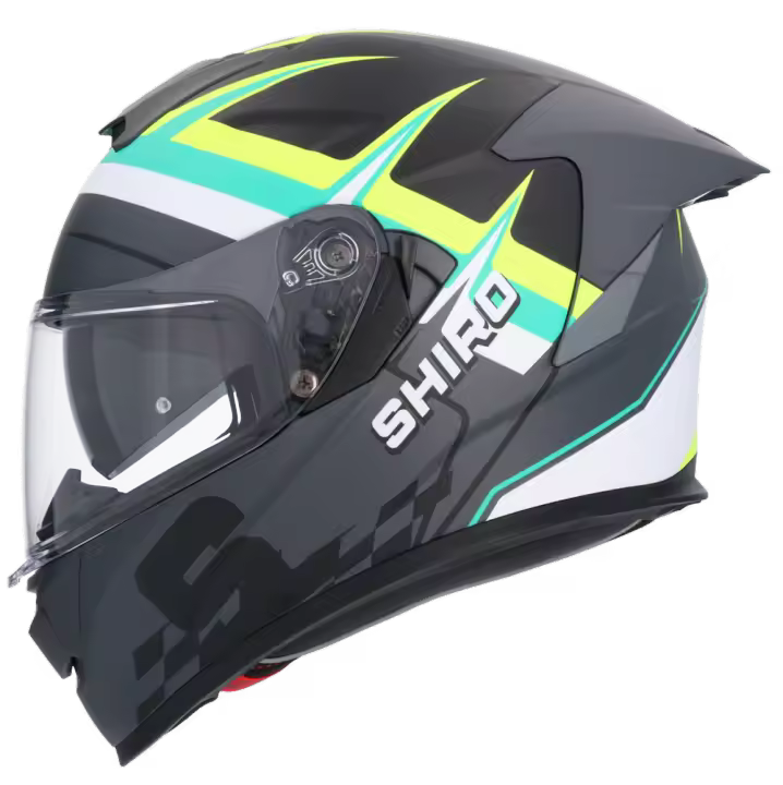 CASCO SHIRO RAPTOR PEGASUS NEGRO MATE - 1