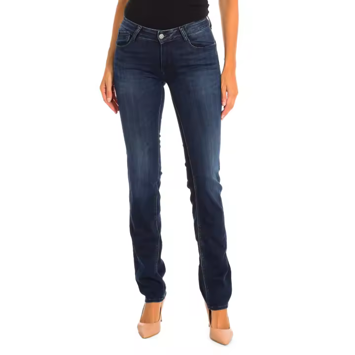 Le temps des Cerises-Pantalón vaquero largo JFPULPREWA134172 para Mujer - 1