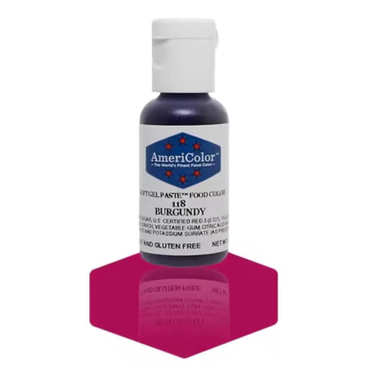 Colorante En Gel Burdeos (21 G) - Americolor - 1