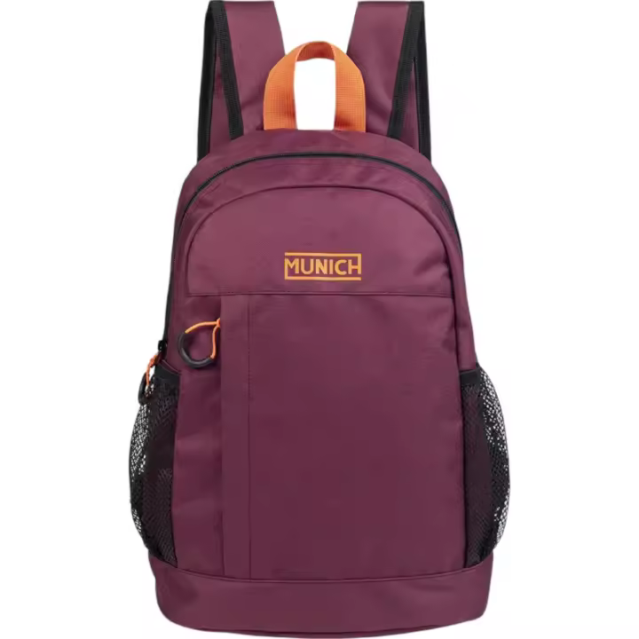 Mochila Munich Slim Small Mini 11 Litros Burdeos Vino 6500263 Backpack - 1