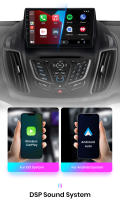 Junsun  Android 13 inalámbrico CarPlay Android Auto Radio para Ford Escape Kuga 2 C-MAX 2013 2014 2015 2016 coche Multimedia navegación GPS autorradio - details 9