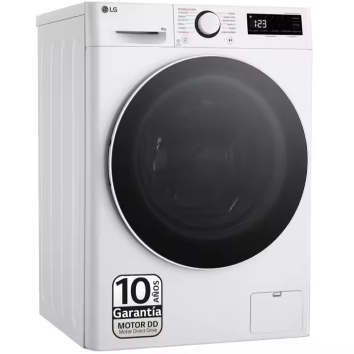 Lavadora LG F2WR5S08A0W 60 cm 1200 rpm 8 kg - 1