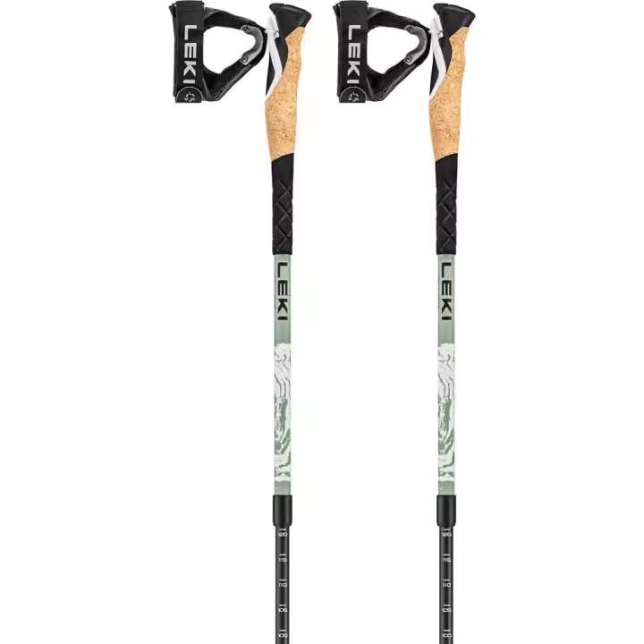 Leki Bastones Cross Hike Carbon Plateado Unisex - 1