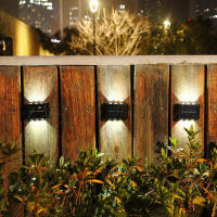 Lámpara Solar LED Exterior Sensor De Iluminación Decoración De Jardín Impermeable Luz De Pared Autocontenida Para Exterior - details 11