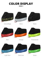 Cubierta Para Motocicleta HEROBIKER Impermeable Y Anti-Polvo Protección UV Para Todas Las Estaciones Adecuada Para Motos Scooters Y Motos Tamaño M-4XL Color Rojo - details 4