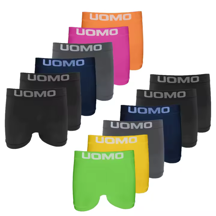 NAKLOE - 12 Piezas - Calzoncillos para Hombre - Boxers hombre - Calzoncillos hombre - Boxer Hombres - 1