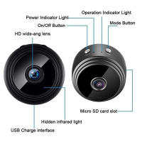 Cámara IP HD 1080P A9 Mini WiFi Para Seguridad Doméstica Y Vigilancia Remota Cámara De Video WiFi Con Lente De 2mm Instalación Fácil - details 0