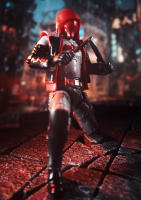 Figura De Acción DC Justice League Splicing 11cm Edición Limitada Dorada Batman Arkham Knight Deathstroke Red Hood Para Niños Y Coleccionistas - details 19