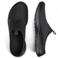 Zapatos De Verano Para Hombre Media Caña Planos Casual Con Suela Suave Soporte Zapatos De Deporte Transpirables Y Duraderos - details 6