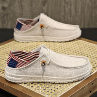 Zapatos Casuales Para Hombre Mocasines De Lona Cómodos Y Antideslizantes Zapatillas Suaves Para Caminar Ideal Para Verano - details 14