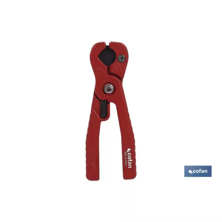 Tijera corta mangueras | Medidas: 14 mm (9/16) | Para tubos de PVC, mangueras y tuberias; 1 UNIDADES - 1