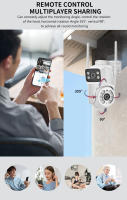 Cámara IP HD 8MP Dual Con Pantalla Y Lente Mini PTZ WIFI Exterior Seguridad Automática Tracking CCTV Monitorización ICSee - details 10