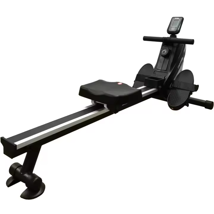 Bonplus BP | Máquina de Remo con 8 Niveles de Resistencia | Rowing Machine | Máquina de Remo Plegable | Fitness | Pantalla LCD Ajustable | Soporta Hasta 110kg | Plegable | Gimnasio en Casa | Máquina de Cardio - 1