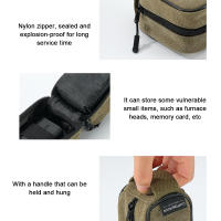 Bolsa De Almacenamiento Multifuncional CAMPINGMOON Para Exteriores Pequeños Artículos Con Sujeción Desmontable Y Línea De Algodón - details 4