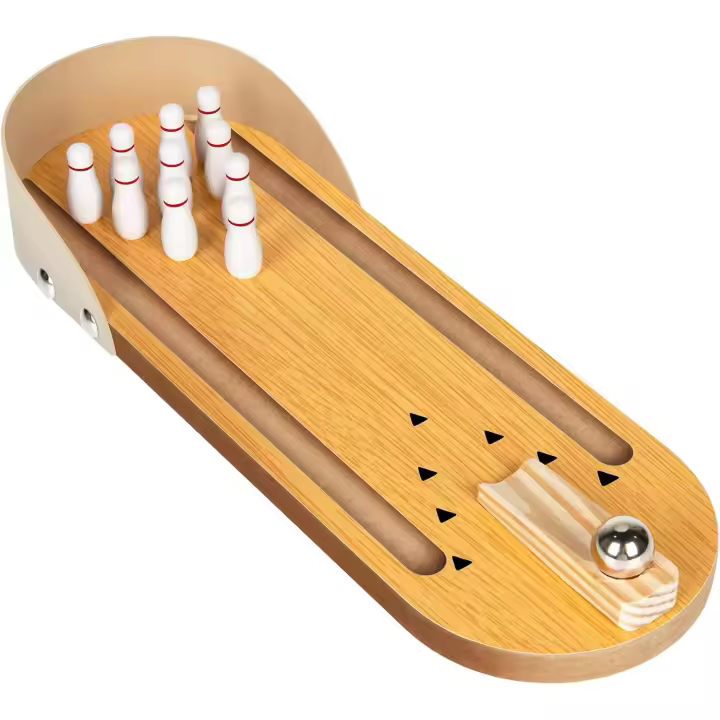 Mini juego de bolos, Apto Como Juego entre los Niños, de Ocio y Ocio para mejorar la concentración. - 1