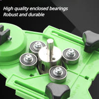 Allsome Localizador De Agujeros De Tijera De Vidrio 4-83mm Con Cabeza De Succión Y Guía De Perforación Para Mármol Y Diamante Ajustable Herramienta De Perforación Para El Hogar - details 5