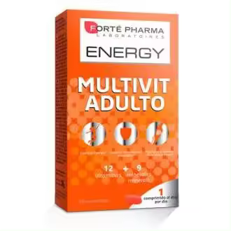Forté Pharma Energy Multivit Adulto, 28 Uds - 1
