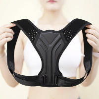 Corrector De Postura Cuello Espalda Ajustable Soporte De Correa Alivio Del Dolor Negro Tallas XS a XL Corset De Hombro Para Hombres Y Mujeres - details 13