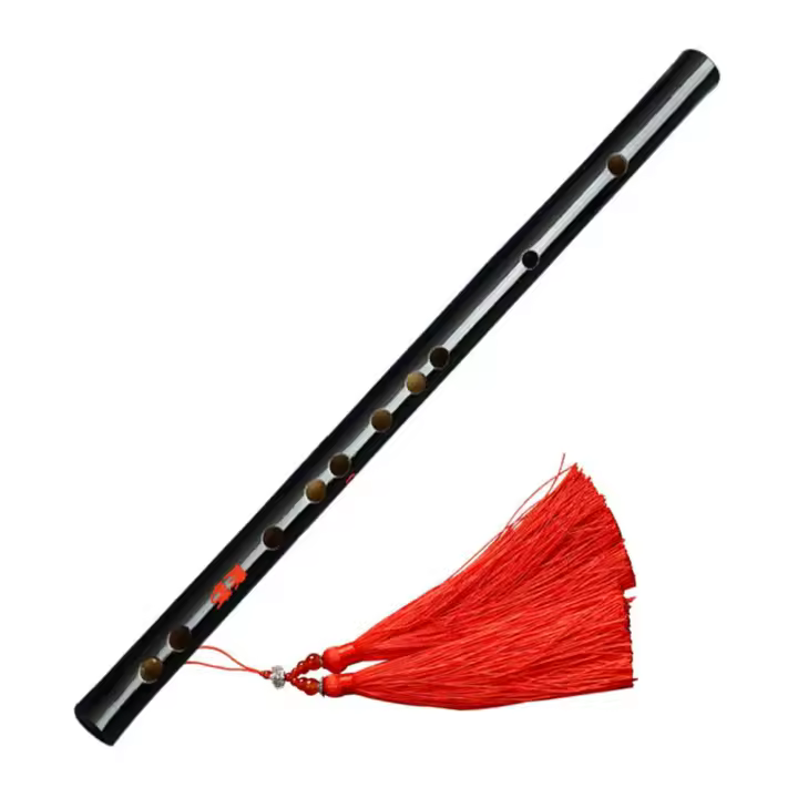 Flute De Bambú Chino Tradicional Instrumento Musical Transversal Para Principiantes Claves C D E F G Calidad Superior - 1