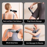 Mini pistola de masaje, masajeador muscular pequeño, masajeador portátil, pistola de masaje de percusión, compacta y ligera, recarga tipo - c, regalo de relajación para todo el cuerpo y la espalda, adecuado para hombres y mujeres - details 1