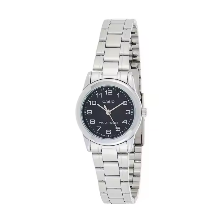 Casio Reloj Ltp-v001d-1 25 Mm Plateado Mujer - 1
