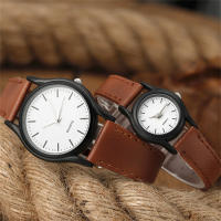 Reloj De Cuarzo Minimalista Para Parejas Correa De Cuero Múltiples Colores Accesorio De Ropa Casual Reloj Simplicidad - details 23