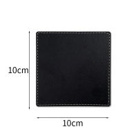 5pcs Coasters Redondos De Color Sólido Estilo Simple Tapete Lavable Antideslizante Y Aislante De Calor Para Mesa - details 1