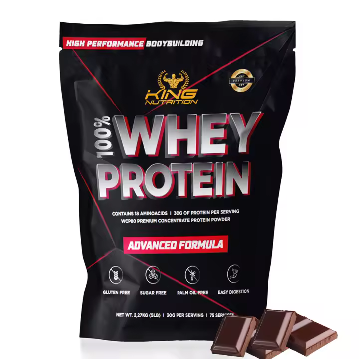 100% Whey Protein 2.27kg King Nutrition Proteina Concentrada - 1