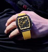 Reloj De Pulsera Digital Analógico SMAEL Para Hombre Con Pantalla Dual Cronógrafo Resistente Al Agua Y Luz LED Correa De Silicona Estilo Casual - details 18