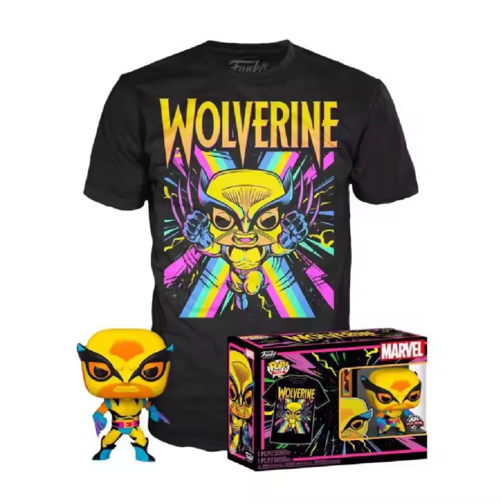 Pop & Tee - Wolverine (Blacklight) - 1