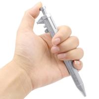 Cepillo De Medición Vernier Plástico Azul Negro Estilo Bolígrafo Mecánico Para Estudiantes Herramienta De Medición 100mm - details 7