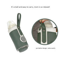 Calentador De Botella Para Bebé Portátil Con 3 Temperaturas Ajustables USB Calentador De Leche Para Viaje En Coche Seguro Y Ecológico Tamaño Medio - details 12