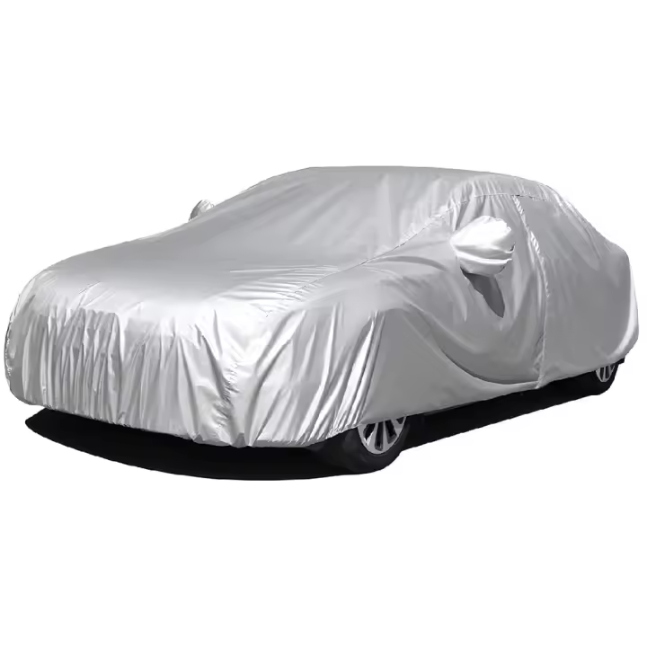 Funda Para Coche Funda Coche Exterior Lona Para Coche Cubre Coches Funda de Coche Cubierta de Coche Impermeable (SUV YM 430X150X150CM) - 1